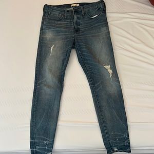 Madewell 9in High Rise Skinny Jeans